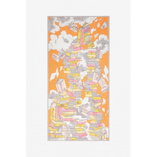 Inoui Editions šilko ir medvilnės skara EDITIONS NUDE Inoui Editions šilko ir medvilnės skara EDITIONS NUDE